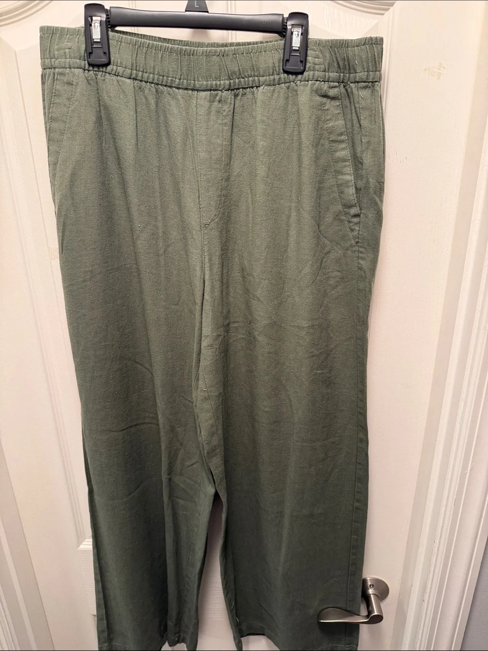 Old Navy Olive Green Drawstring Casual Pants